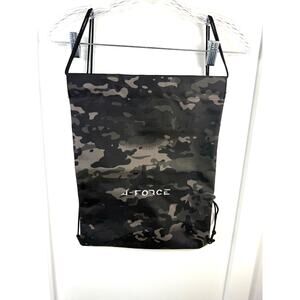New Camo Drawstring Bag